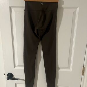 lululemon burgundy Leggings